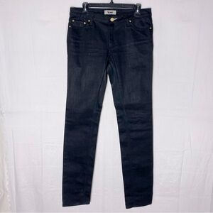 Acne Black Mid Rise Skinny Jeans 32/34 Minimalist Contemporary
